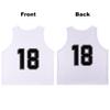 RE-HUO Set of 12 Numbered (13-24) Soccer Vests/Sport Pinnies/Training Bibs with Free Carry Bag(White13-24,XL) view 2