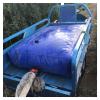 XJJUN Water Carrier Container, Folding Water Bag Car Water Carrier Container High Capacity with A Faucet, for Gardening Fire Fighting (Color : Blue, Size : 350L/1X0.7X0.5M) view 3