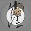 Luggage Tag Goldendoodle Love Doodle Dog, Pu Leather Bag Travel Suitcases Id Identifier Baggage Label for Women Men Boys Girls view 2