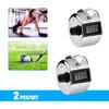 SLTG2020 2PCS Set Portable 4 Digit Handheld Number Click Golf Counter Tally Recorder view 2