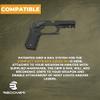 ReCover Tactical CC3C Compact 1911 Grip and Rail System for The Compact Officer's Size 1911, No Modifications Required, Installs in Under 3 Minutes (Black) view 4