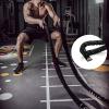 Battle Rope Hua Outdoor Sports Battle Rope, Strength Training Rope 38mm for Men and Women, Multifunctional Skipping Rope Throwing Climbing Rope, with Fixed Anchor (Size : 15m) view 2