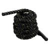 Battle Rope Hua Fitness Battle Rope 9m 12m 15m, Diameter 38mm, Core Strength Training Rope for Men and Women, Comprehensive Physical Battle Cord Fastening Anchor Kit (Size : 38mm*9m) view 1