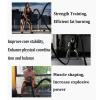 Battle Rope Hua Professional Physical Training Battle Rope, with Fixed Anchor Kit, 38mm 50m in Diameter, Length 9m 12m Strength Training Fitness Rope, Black (Size : 38mmx9m) view 2