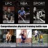 Battle Rope Hua Outdoor Sports Battle Rope 25mm 9m, Rope Skipping, Fitness Rope, Adult and Child Training Rope, Wear-Resistant and Durable view 4
