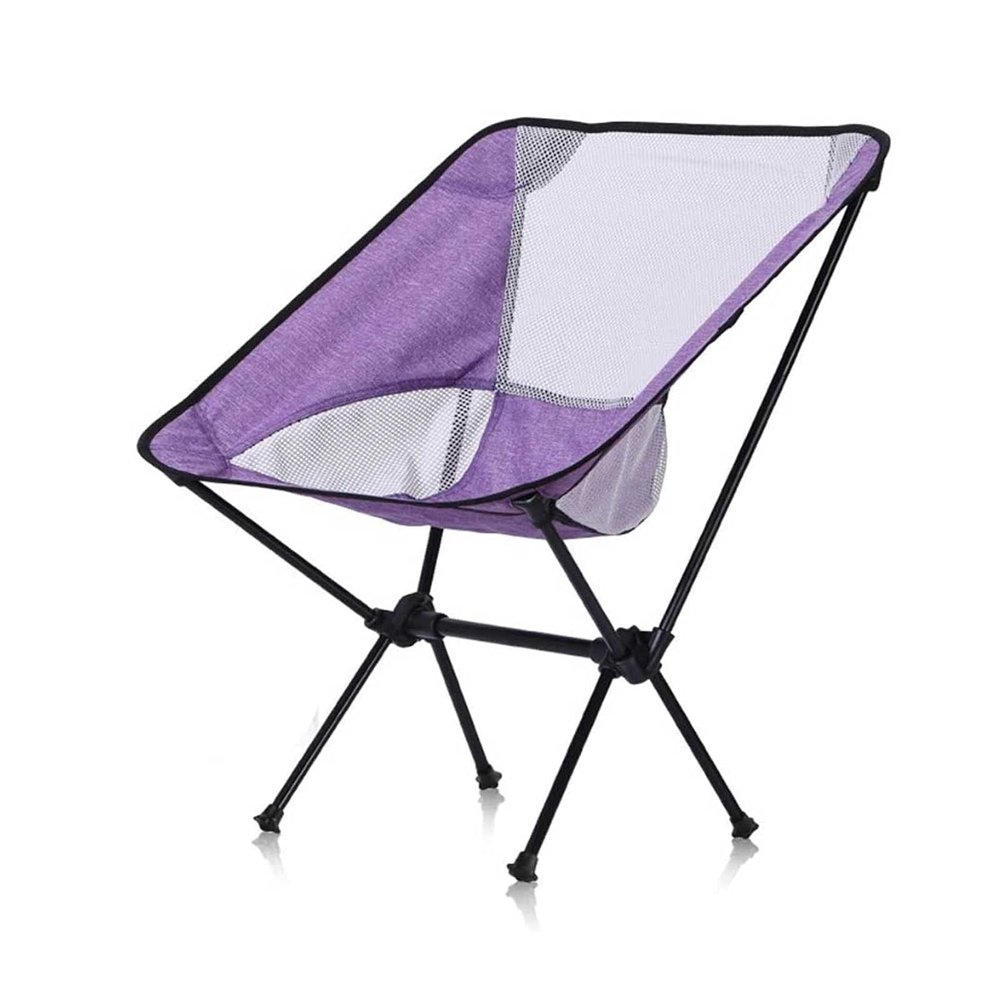 UOOD Portable Camping Chair Small Collapsible Foldable Packable Lightweight Compact Ultralight Folding Chair with Carrying Bag for Hiking Beach Fishing Outdoor Camp Picnic Firm and Durable