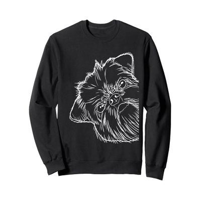 Funny Dog Brussels Griffon Sweatshirt