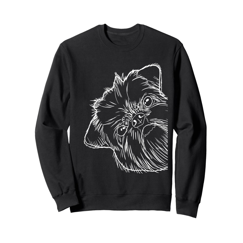 Funny Dog Brussels Griffon Sweatshirt