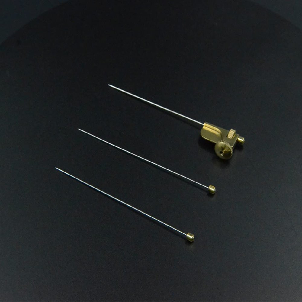 WellieSTR 3 Sizes Needles Attachment Tube Fly Adapter Fly Fishing Widgets 1set Tapered Needle Tube Brass Fly Tying Tools