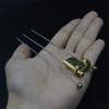 WellieSTR 3 Sizes Needles Attachment Tube Fly Adapter Fly Fishing Widgets 1set Tapered Needle Tube Brass Fly Tying Tools view 2