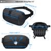 Entchin Tactical Fanny Pack for Men Women,Multifunctional Crossbody Bag with Elastic Band Holder,Concealed Carry Waist Pounch (E109 Black) view 3