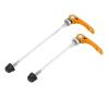 Bicycle Accessories 145/185mm Bicycle Front Rear Axle Skewer Quick Release Lever Mountain Bike/Road Bike Accessories Bike Parts (Color : Gold)