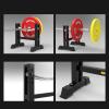 EAS1SOOPE Rack Pulls - Rack Deadlift Barbell Elevation Stand, Silencer Drop Pads Weightlifting Crash Cushion Mats, Deadlift Dampener Floor Platform view 4