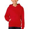 Girls Red Hooded Sweatshirt Classic with Big Pocket Long Sleeve Cute Unisex Kids Athletic Hoodies 7-8 Years view 2