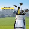 MoKo Golf Alignment Stick, 2 Set Golf Alignment Rods, 48" Collapsible Alignment Stick Golf Training Aid for Aiming, Putting, Posture Corrector, Golf Practice Sticks with Clear Tube Case, Yellow view 4