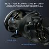KastKing MegaJaws Elite Baitcasting Reels, 7.2:1 Gear Ratio, Left Handed, Dark Galaxy, Standard Spool, Flipping Switch view 4