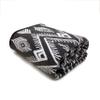PuTian Merino Wool Blanket Camping Outdoor Blanket - 63" x 51" Bohemia Grey Great for Camping, Outdoors, Sporting Events, Survival & Emergency Kits -Super Soft Wool Blanket view 1