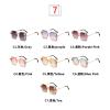 Vintage Rimless Square Rhinestone Sunglasses Women Retro Cutting Lens Luxury Bling Diamond Sun Glasses Female Party Eyewear (purple&pink) view 3