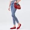 Frank Mully Womens Pointed Toe Flats Knit Dress Shoes Comfort Women Shoes Softable Chili Red, 7 view 2