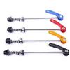 Bicycle Accessories Bicycle Seat Mountain Bike Cycling Riding Wheel Hub Skewers Quick Release Bike Parts (Color : Black) view 2