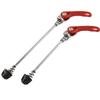 Bicycle Accessories Bicycle Seat Mountain Bike Cycling Riding Wheel Hub Skewers Quick Release Bike Parts (Color : Red)