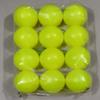 Sapna Sales Plastic Cricket Ball 3 inch Diameter Yellow Plastic Balls Set of 12 view 1