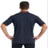 FitsT4 Sports Short Sleeve Polo Shirt Baseball/Softball Umpire Jersey/Referee Uniform - Sized for Chest Protector Navy S view 4