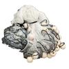 CINGHI LUSSO Fishing Gill Nets Drag Net Nylon Hand Made Durable Trawl Net Beach Seine Drag Nets with Iron Sinkers Fishing Equipment,3cm Mesh, 2m - 5m High, 10m Length view 1