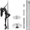 LJYT Professional stripping rotating static dance pole portable 45mm stripping rod, rotating/static removable professional stripping rod, adjustable high glossy connection training dancing rod great view 2
