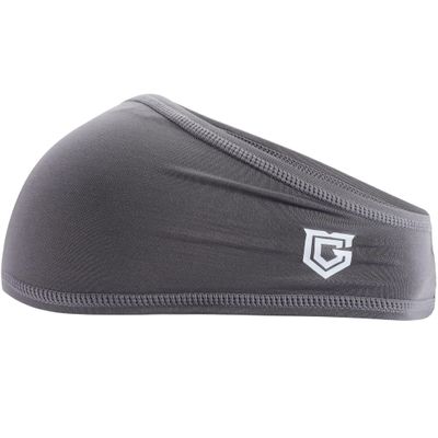 Gridiron Gladiator Football Skull Headband, Men's Workout Headband - Nylon-Spandex Fabric, Moisture-Wicking, Non-Slip Grip, One Size - For Football Players