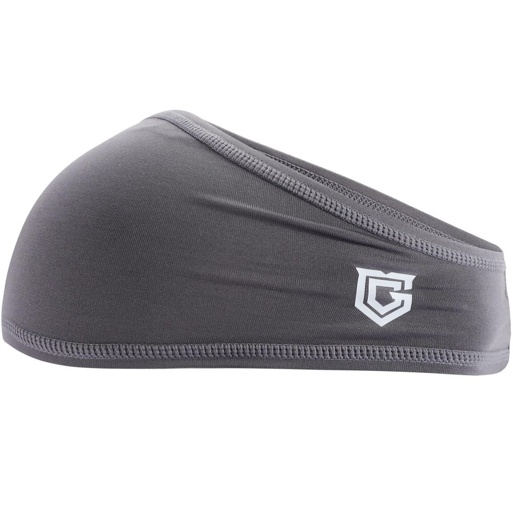 Gridiron Gladiator Football Skull Headband, Men's Workout Headband - Nylon-Spandex Fabric, Moisture-Wicking, Non-Slip Grip, One Size - For Football Players