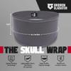 Gridiron Gladiator Football Skull Headband, Men's Workout Headband - Nylon-Spandex Fabric, Moisture-Wicking, Non-Slip Grip, One Size - For Football Players view 3
