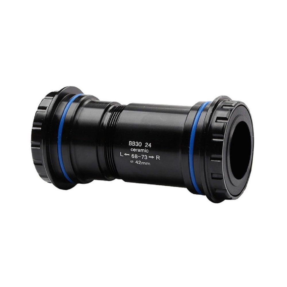 COONIUM BB30 Threaded-Together Ceramic Bearing Press Fit BB Bottom Bracket for 24mm (Compatible with Shimano) or 22/24mm (SRAM GXP) Crank Spindle