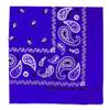 1 Royal Blue Scarf Paisley Bandana 100% Cotton Face Head Cover Wrap Neck Gaiter view 1