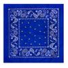 1 Royal Blue Scarf Paisley Bandana 100% Cotton Face Head Cover Wrap Neck Gaiter view 3
