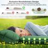 Camping Pad with Armrest & Pillow - Self-Inflating Air Mattress - Rollover Protection - Ultra-Comfortable Mat - Lightweight for Tent, Cot, Backpacking(L/XL) view 3