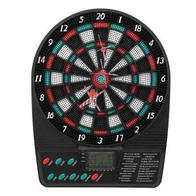 Electronic Dart Board, Auto-Scoring Compact Digital Soft Tip Dart Boards Automatic Scoring Dart Plate with LCD Display,Professional Dart Board Set,21 x Dart Accessory,for Game Rooms (1#)