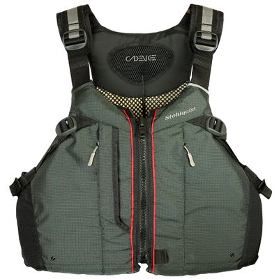 Stohlquist Men's Cadence Lifejacket (PFD) (Steel Green, Large/X-Large)
