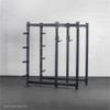Titan Fitness T-3 Series Black Tall 36in Depth Power Rack Extension Kit view 2