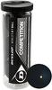 Dunlop Sports Competition Squash Ball, Single Yellow Dot, 3-Ball Tube, Black/Single Yellow Dot view 1