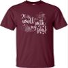 Go All Out 5X-Large Maroon Adult It is Well with My Soul Christian T-Shirt view 3