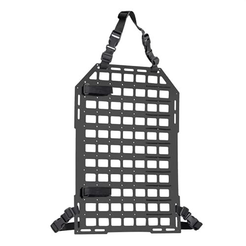 ACEXIER Tactical MOLLE Car Seat Back Organizer military Rigid Insert Panel Vehicle Seat Cover For CS Paintball Airsoft Hunting