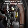 ACEXIER Tactical MOLLE Car Seat Back Organizer military Rigid Insert Panel Vehicle Seat Cover For CS Paintball Airsoft Hunting view 3
