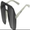 ALPINA Modern Oval Sunglasses, Cool-Grey Matt, One Size view 1