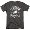 Florida Gulf Coast University Official Eagles Unisex Adult T Shirt,Charcoal, 5X-Large view 1