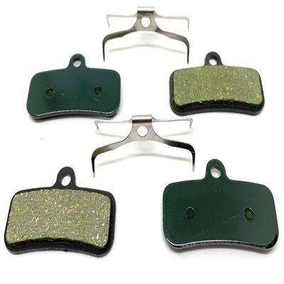 2 Pairs Bike Brake Pads Ceramic E-Bike for Shimano D02S Saint M,810,820,640, TRP, Quadiem, Slate.The Bicycle Replacement Part for OEM Brakes for high Braking Power and Quiet Stops.