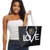 Littlearth Vegas Golden Knights NHL Love Tote view 2