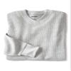 KingSize Men's Big & Tall Heavyweight Thermal V-Neck Underwear Shirt - 2XL, Heather Grey view 1