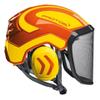 Pfanner Protos Integral Arborist Helmet - Orange & Neon Yellow view 1