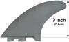 Click Fins 7" Fins for Inflatable, SUP, airSUP, Minimum Flex Fin for River Lake and Surf ClickFins (CF7, Plain, Plastic, 2, 7, CF7) view 4